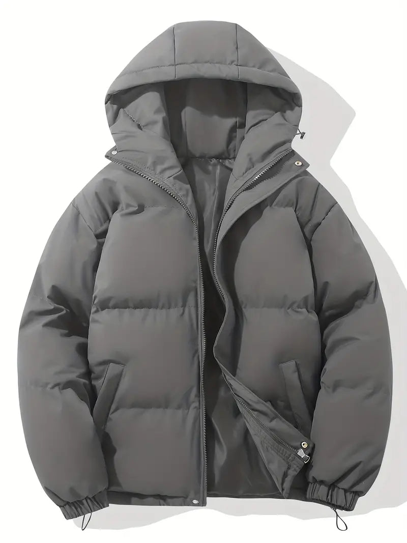 Quilted Puffer Jacket for Women - Hooded - Image 8