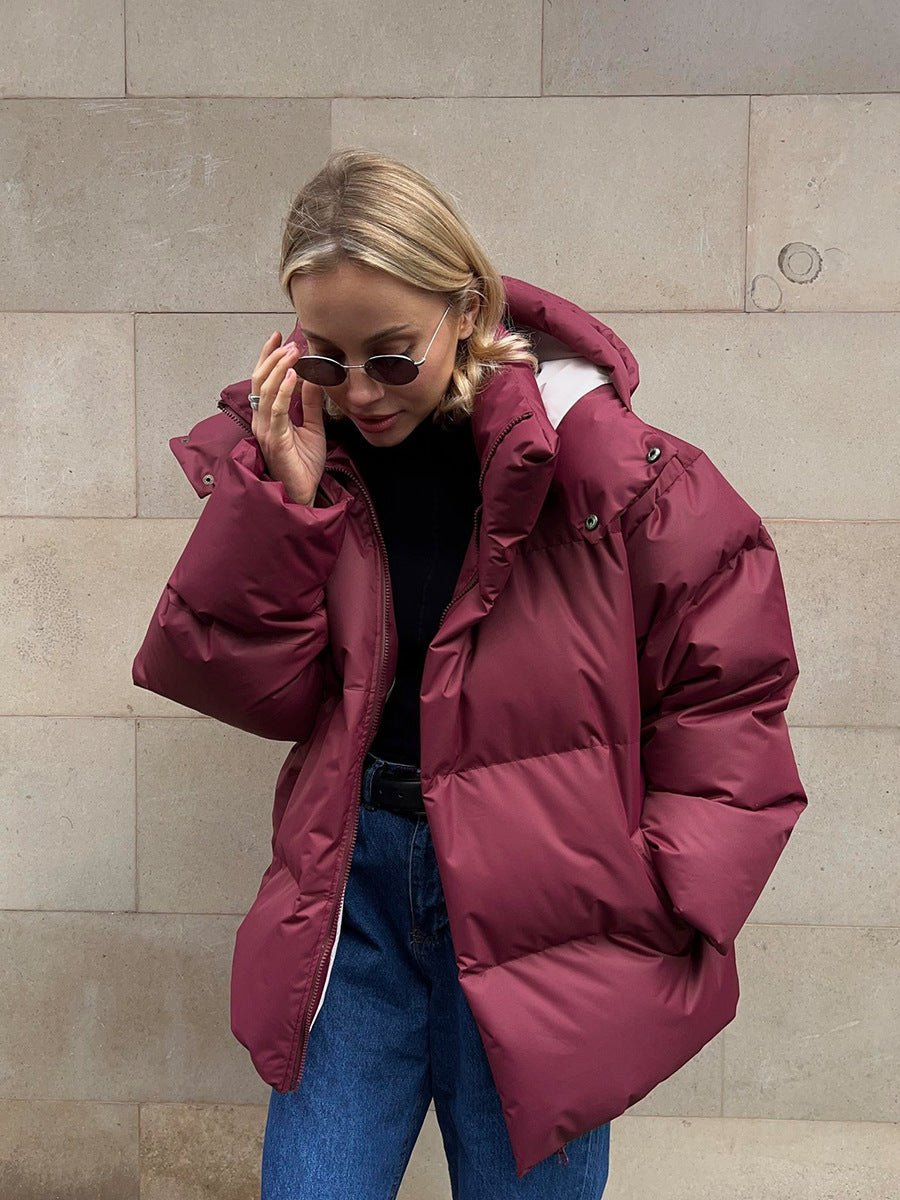 Puffer Jacket for Women - Oversized - Image 6