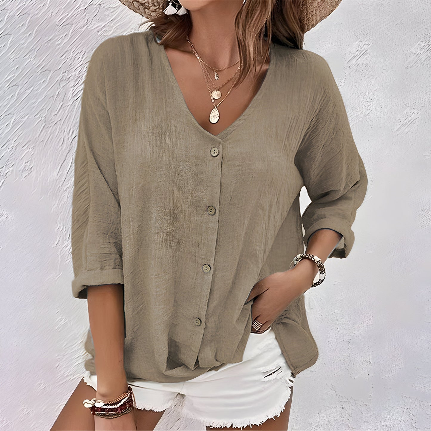 Image of Women's Button-Down Blouse