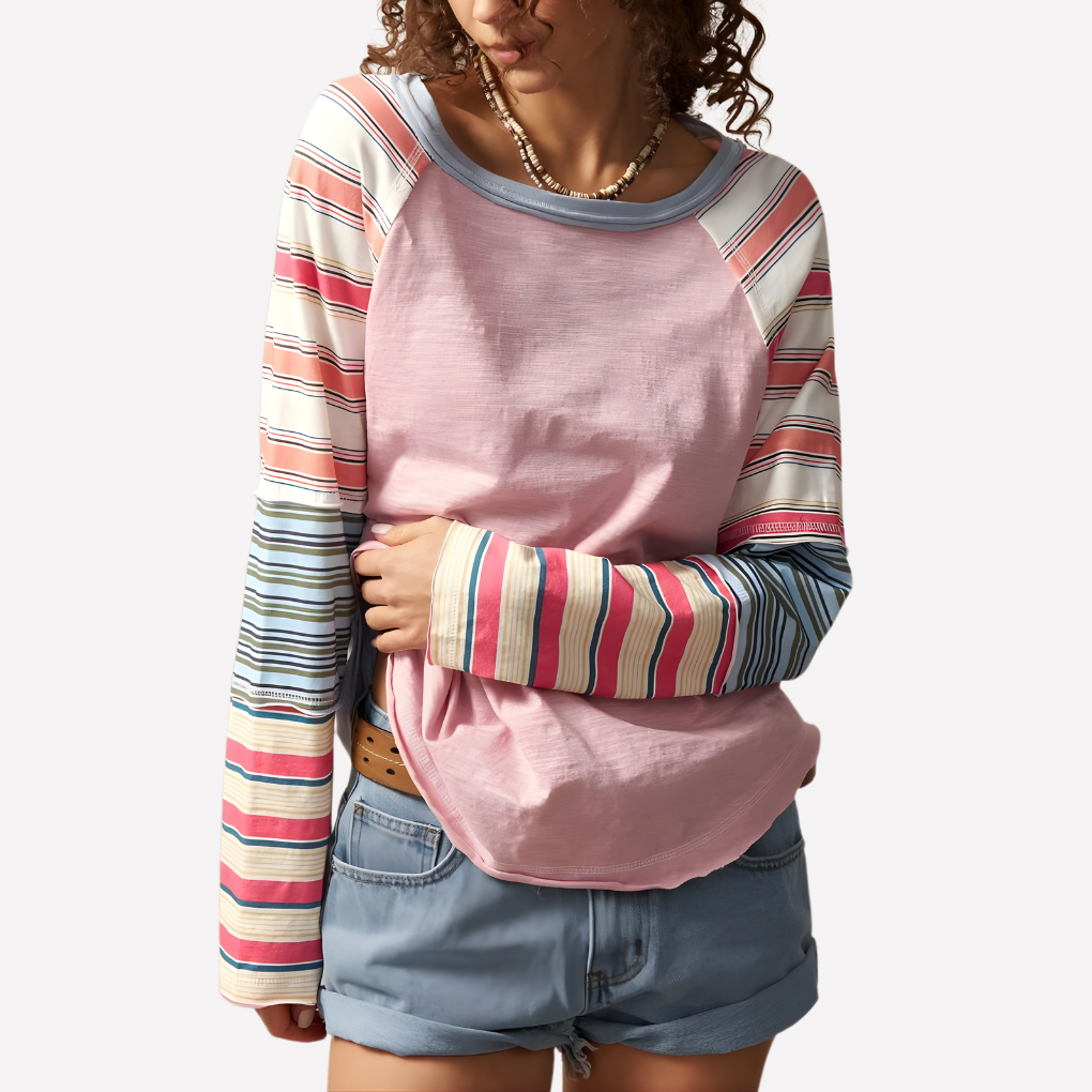 Image of Women's Long Sleeve Raglan Top