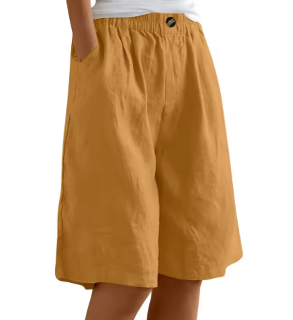Image of Women's Wide Leg Casual Shorts