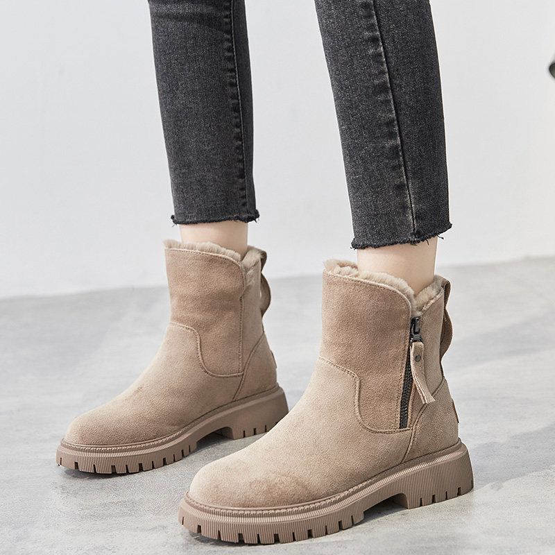 Ankle Boots Shoes for Women - Side Zipper - Image 6