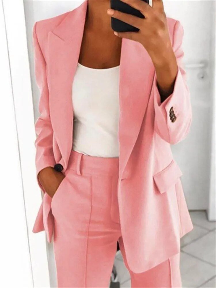 Suit Set for Women - Relaxed Fit - Image 4