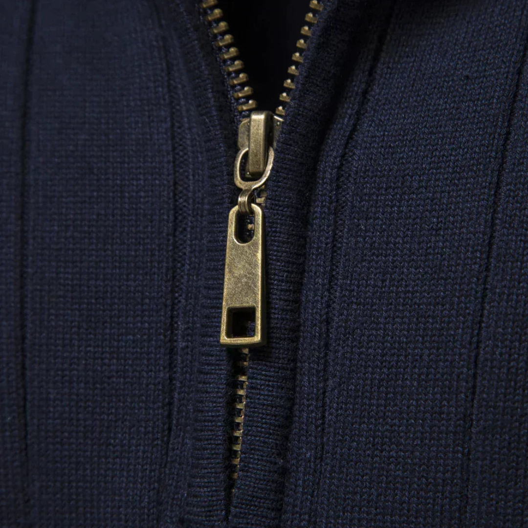 Quarter Zip Sweater for Men - Long Sleeve - Image 5