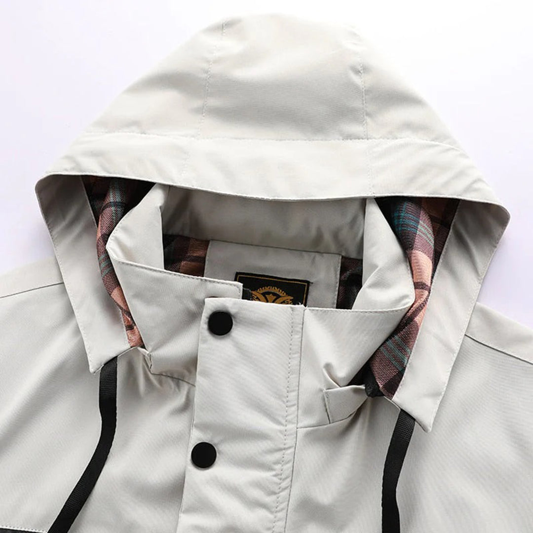 Hooded Casual Jacket for Men - Multi-Pocket - Image 5