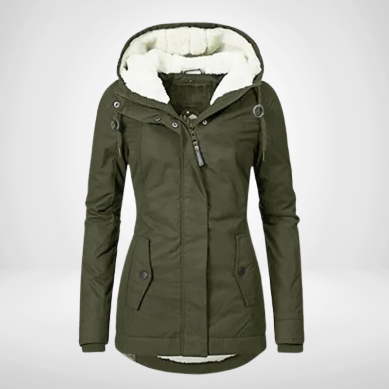 Hooded Jacket for Women - Long Sleeve - Image 3