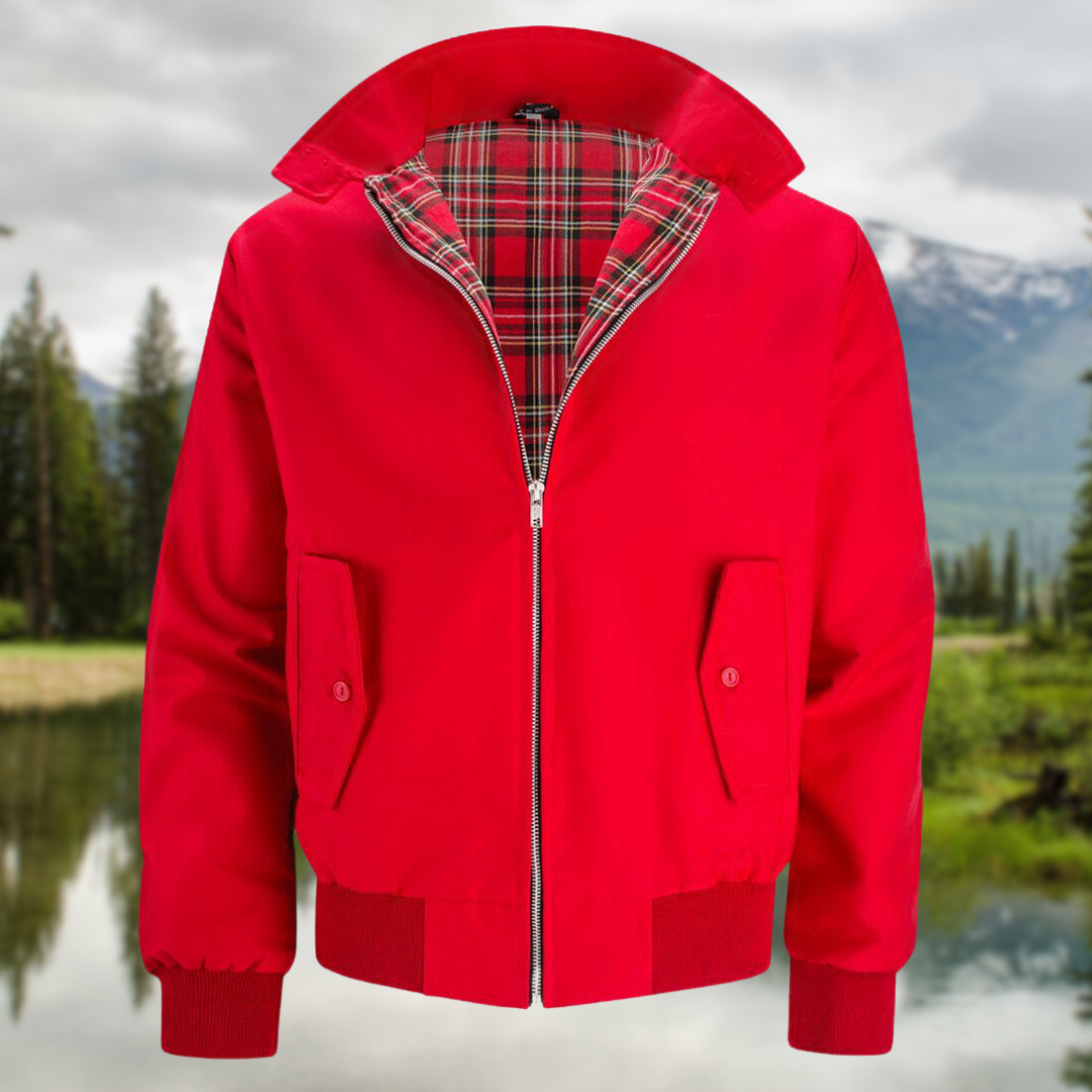 Harrington Jacket for Men - Full Zip - Image 21