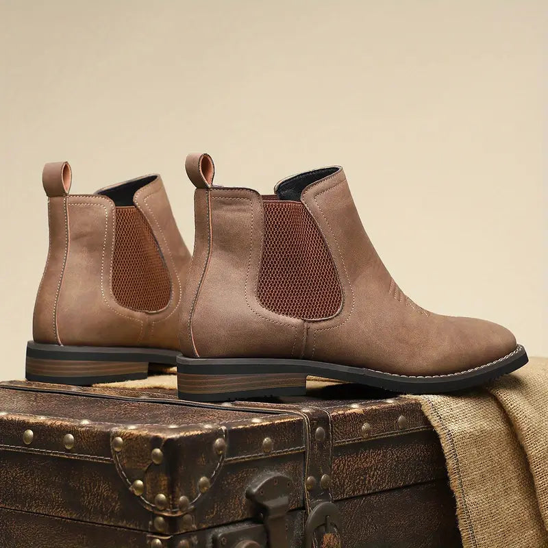 Chelsea Boots for Men - Square Toe - Image 10