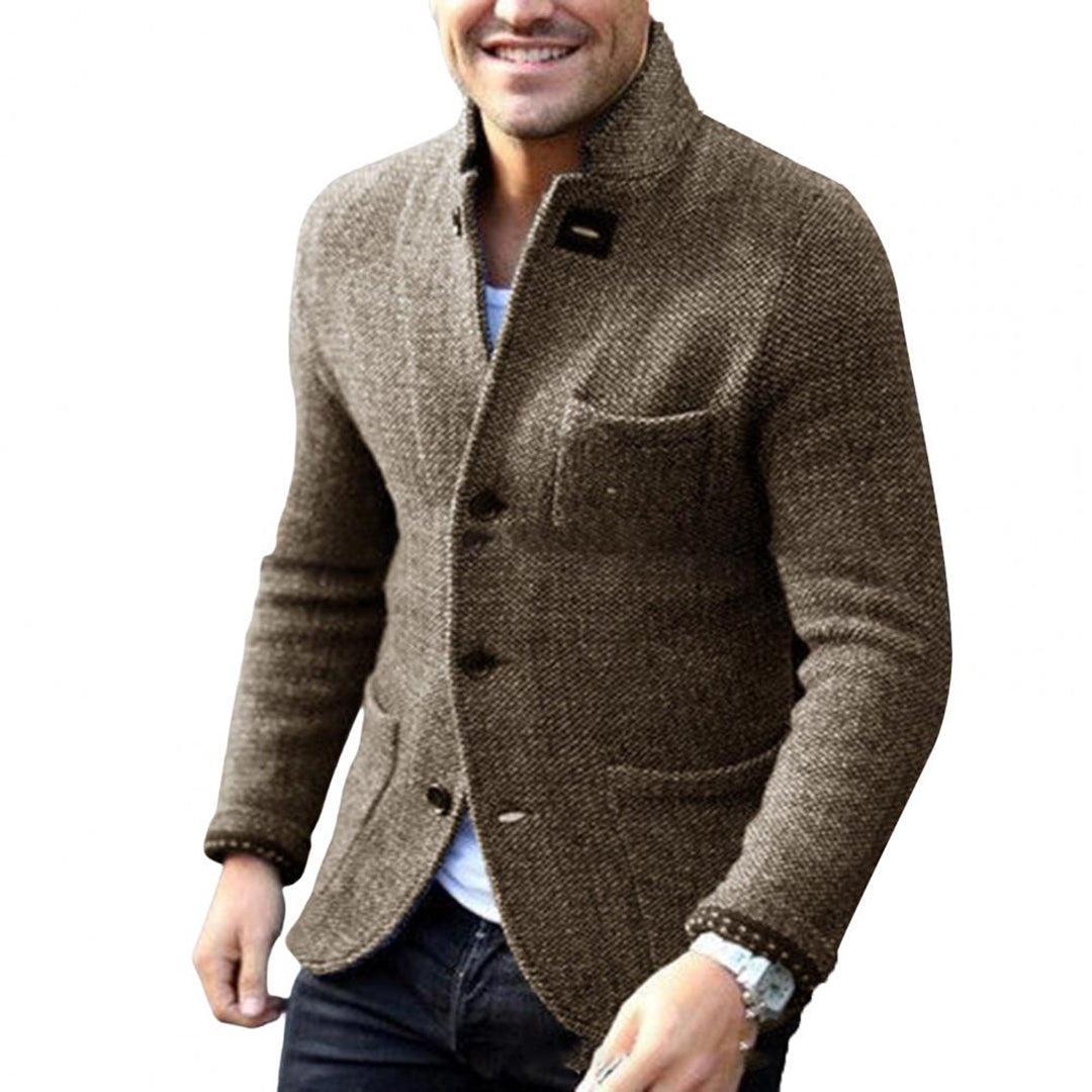 Button Down Jacket for Men - Chest Pocket - Image 9