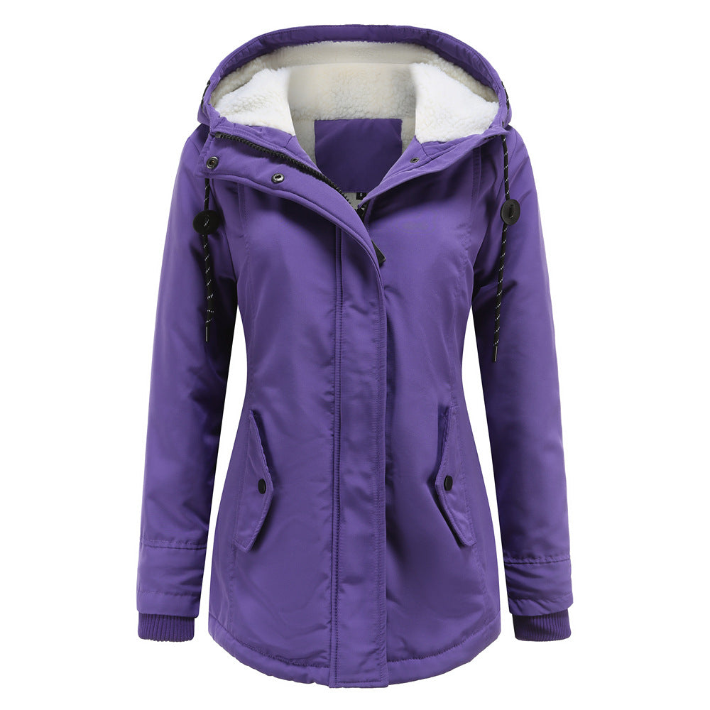 Hooded Jacket for Women - Long Sleeve - Image 6