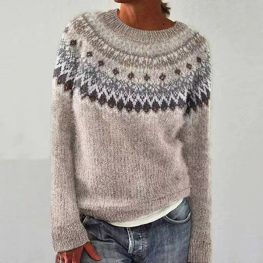 Crewneck Sweater for Women - Relaxed - Image 1