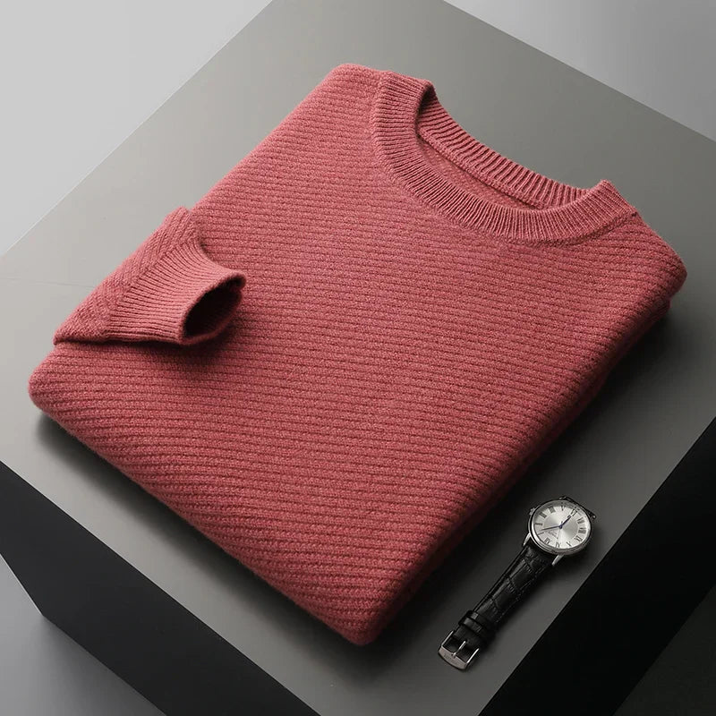 Crew Neck Sweater for Men - Long Sleeve - Image 7