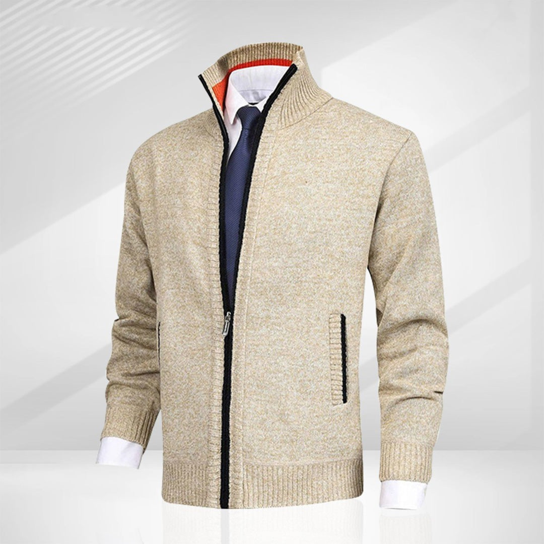 Full Zip Jacket for Men - Side Pockets - Image 1