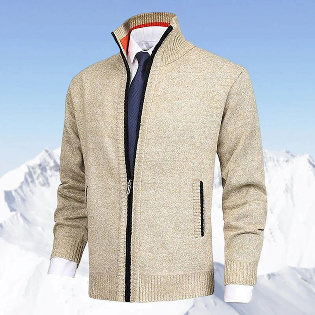 Full Zip Jacket for Men - Side Pockets - Image 2