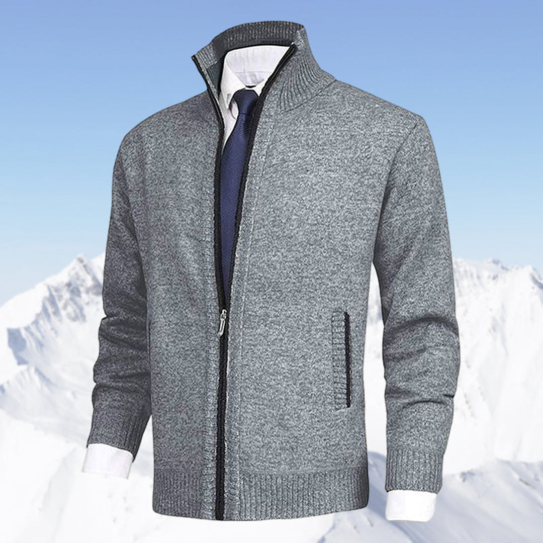 Full Zip Jacket for Men - Side Pockets - Image 5
