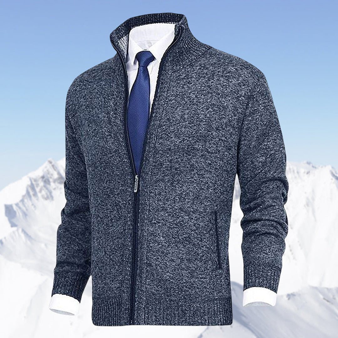 Full Zip Jacket for Men - Side Pockets - Image 6