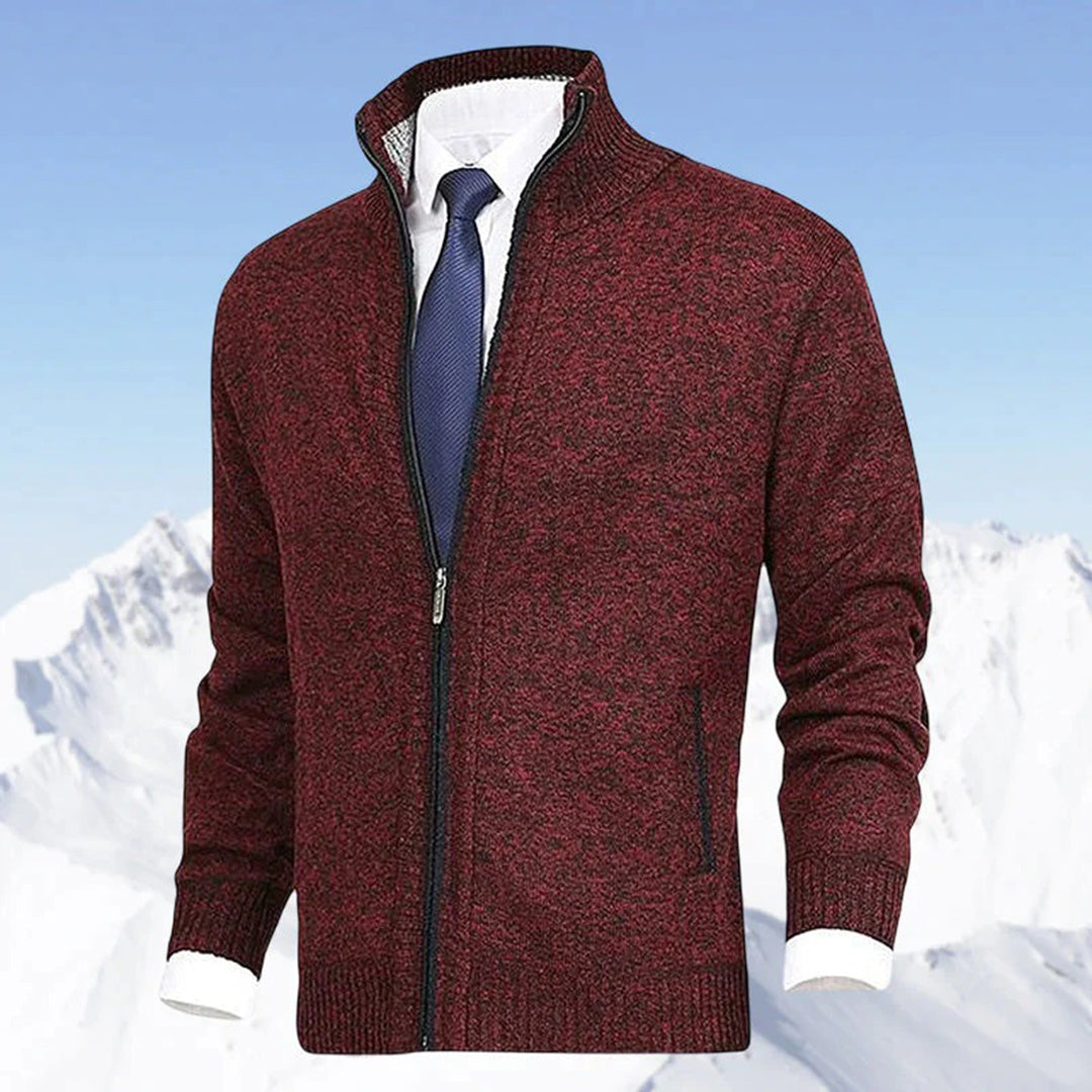 Full Zip Jacket for Men - Side Pockets - Image 8
