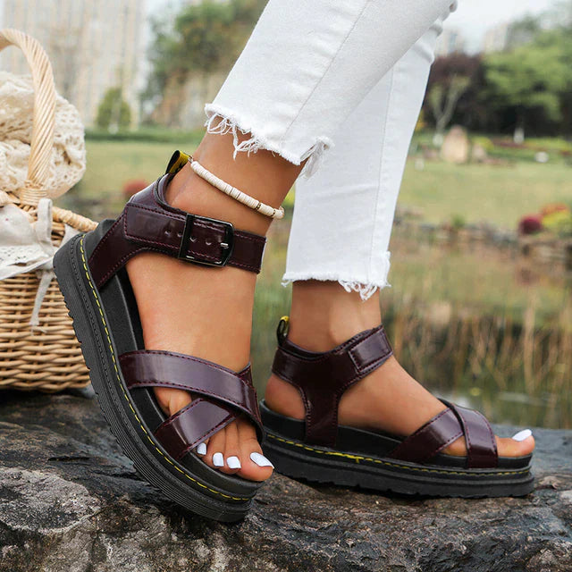 Women's Ankle Strap Sandals - Image 2