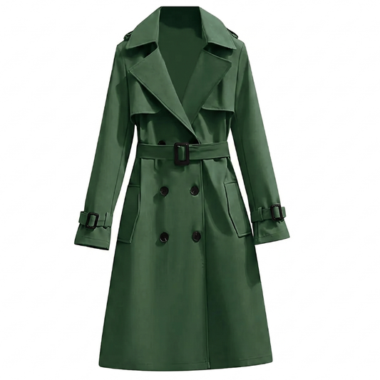 Double Breasted Trench Coat for Women - Image 1