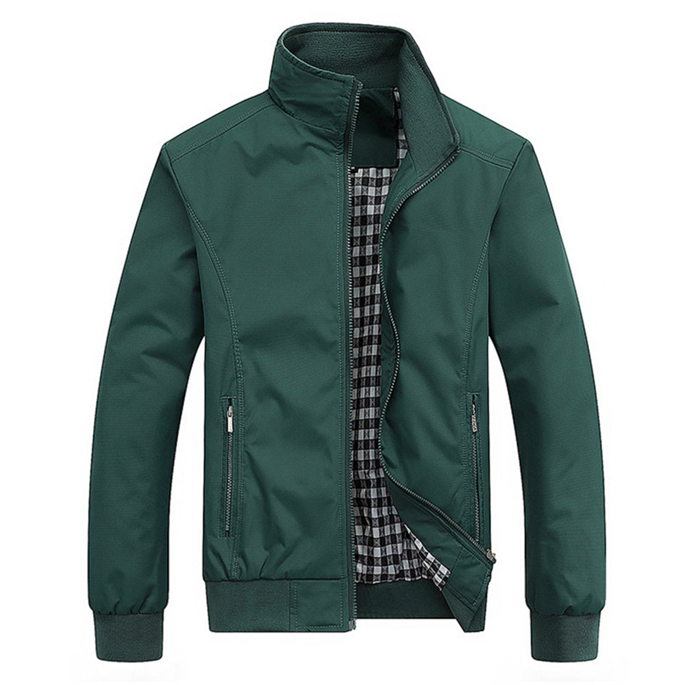 Bomber Jacket for Men - Zip Front - Image 2