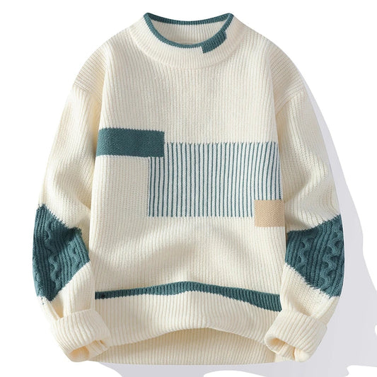 Image of Men's Graphic Crew Neck Sweater