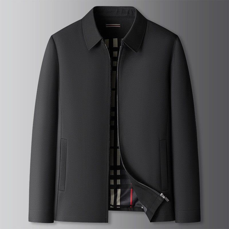 Image of Men's Zip-Up Casual Jacket