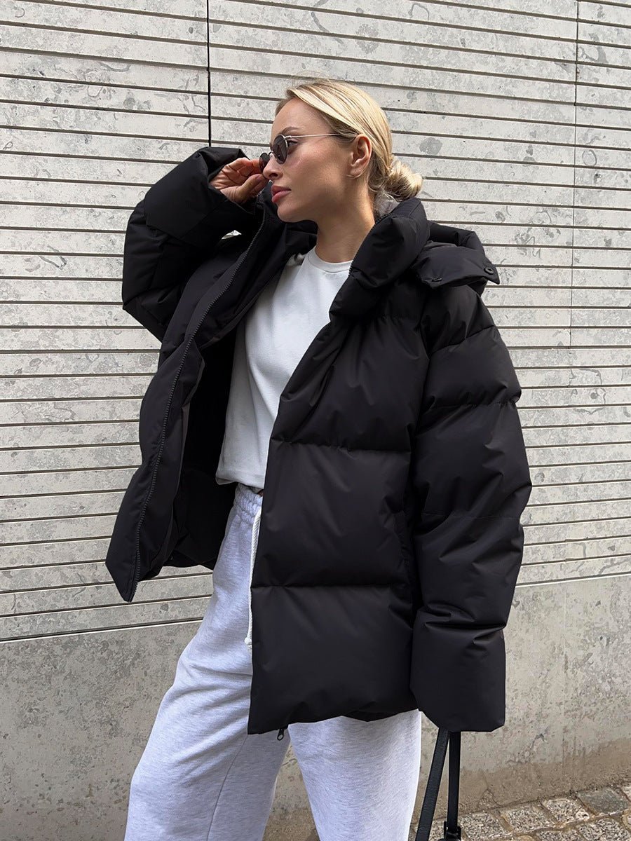 Puffer Jacket for Women - Oversized - Image 1