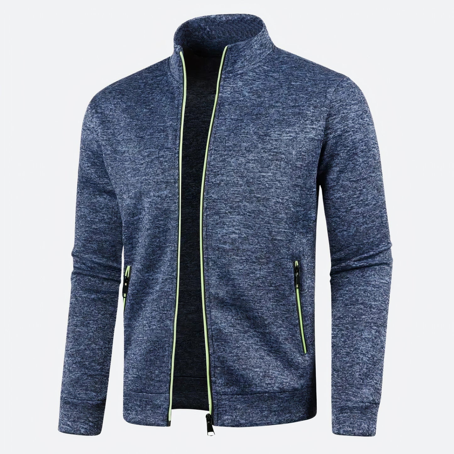 Full-Zip Jacket for Men - Zip Pockets - Image 2