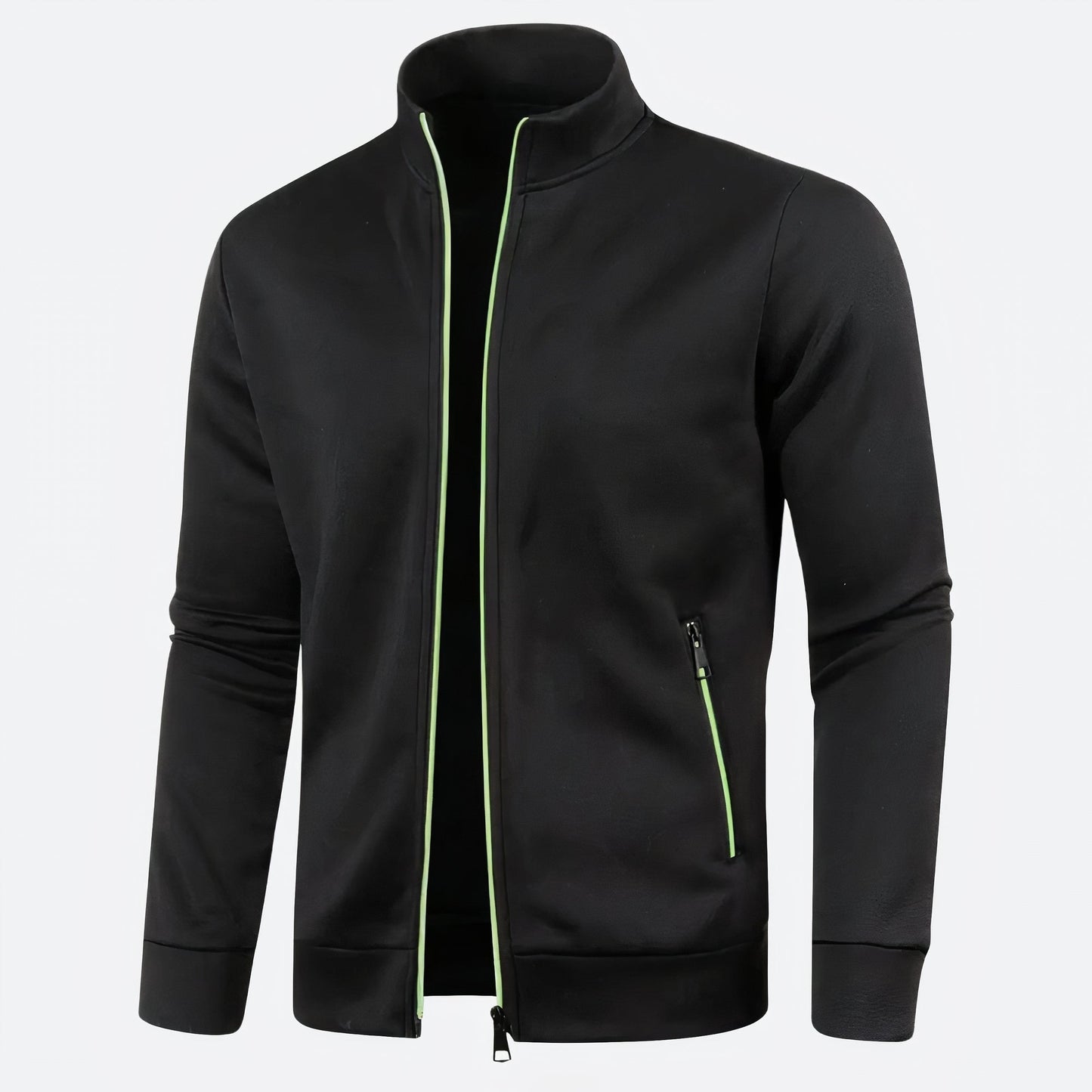 Full-Zip Jacket for Men - Zip Pockets - Image 5