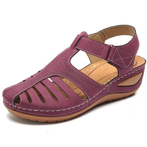 Image of Women's Ankle Strap Wedge Sandals