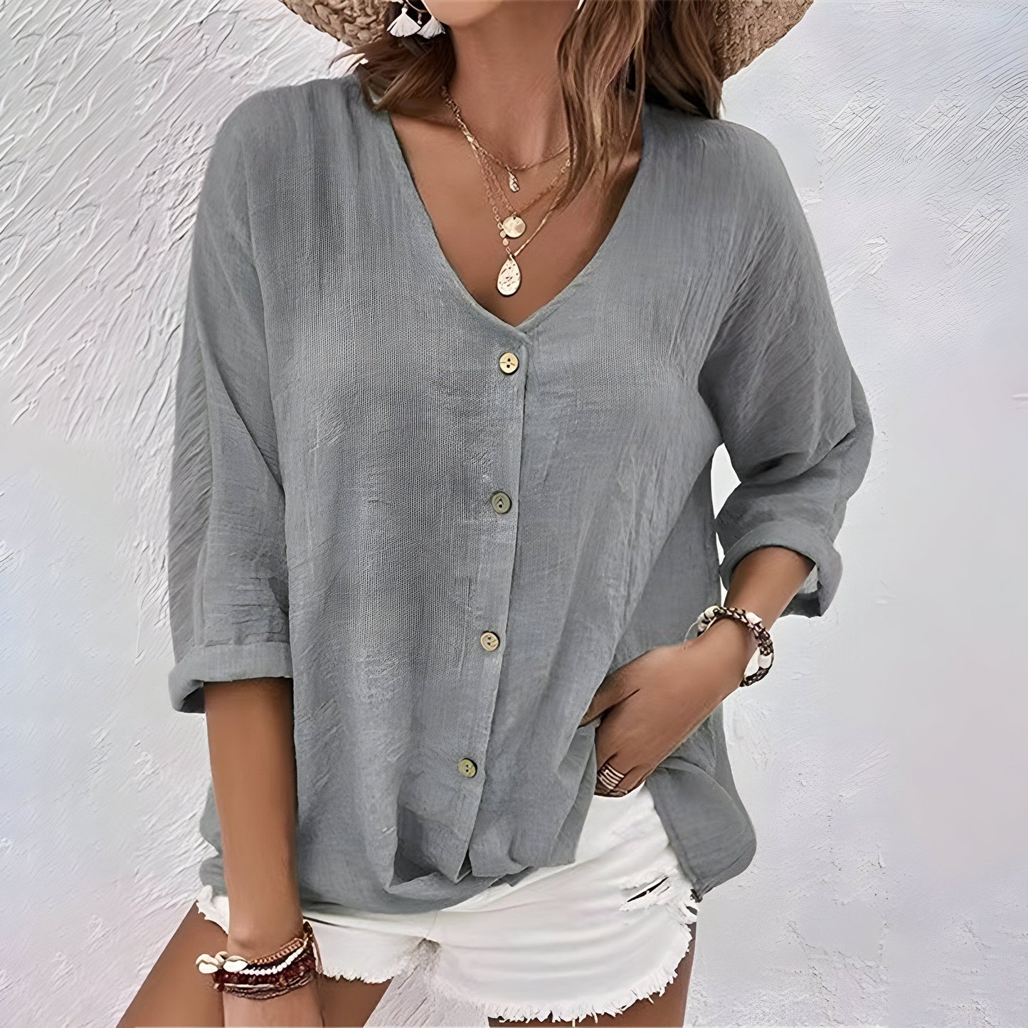 Image of Women's Button-Down Blouse