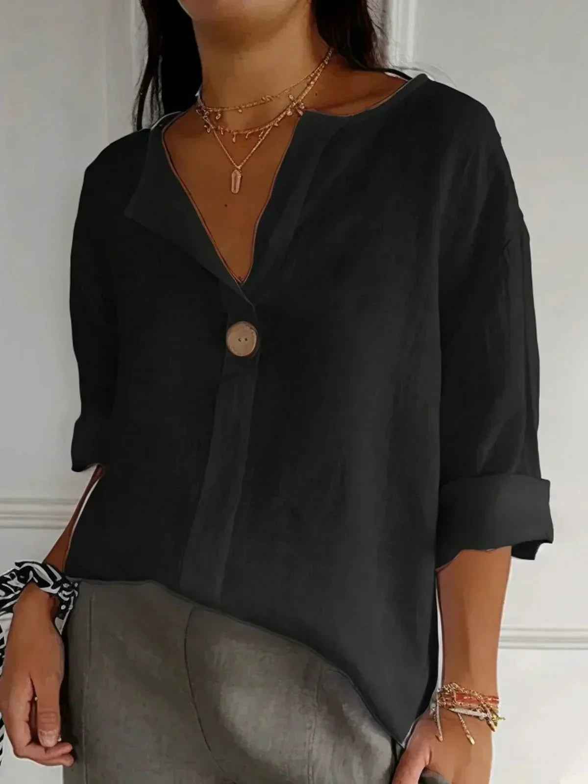 Image of Women's Button-Down Blouse