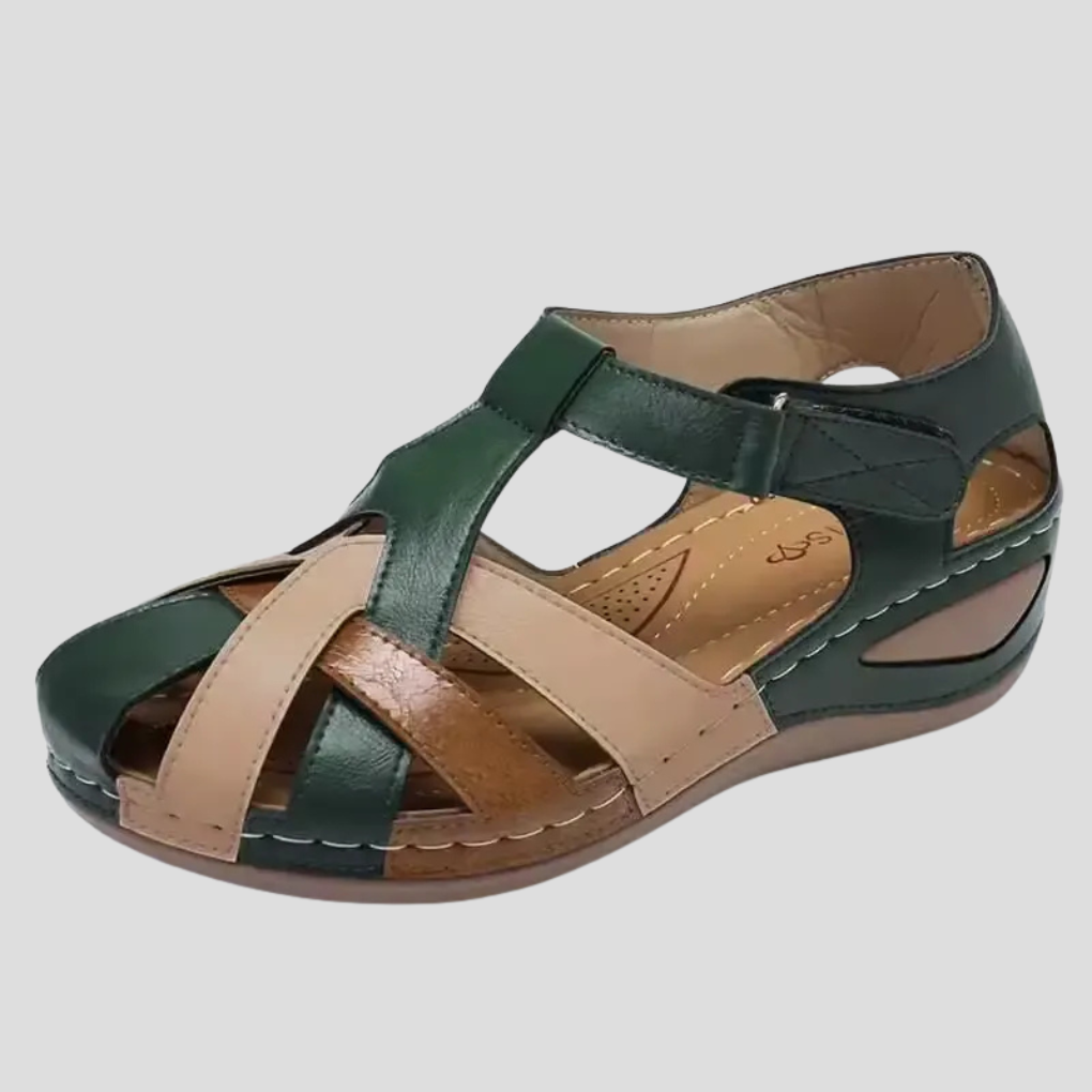 Image of Women's Closed Toe Wedge Sandals
