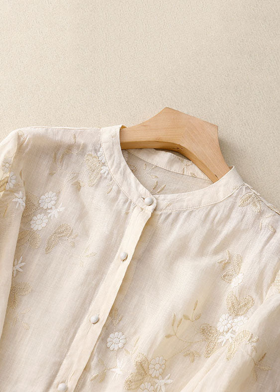 Image of Women's Floral Button-Down Blouse