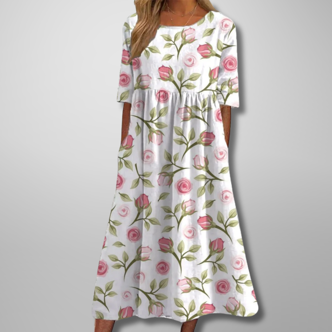 Image of Women's Floral Summer Maxi Dress