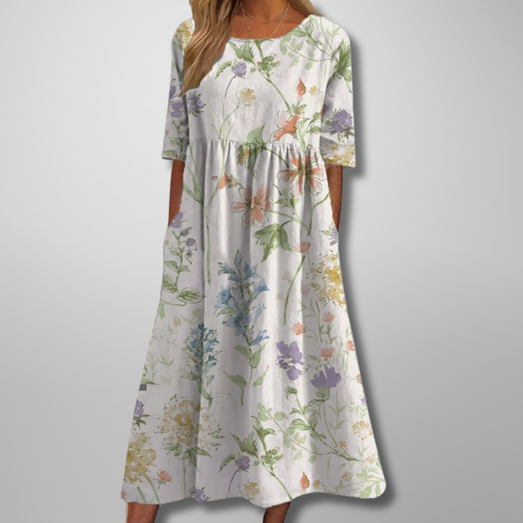 Image of Women's Floral Summer Maxi Dress