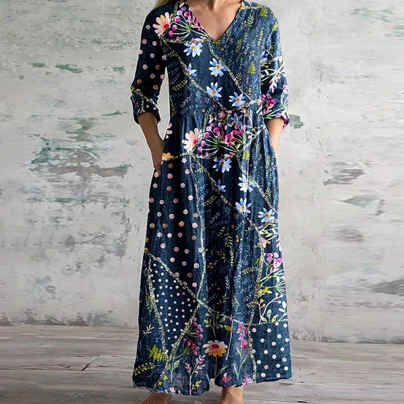 Image of Women's Floral Summer Maxi Dress