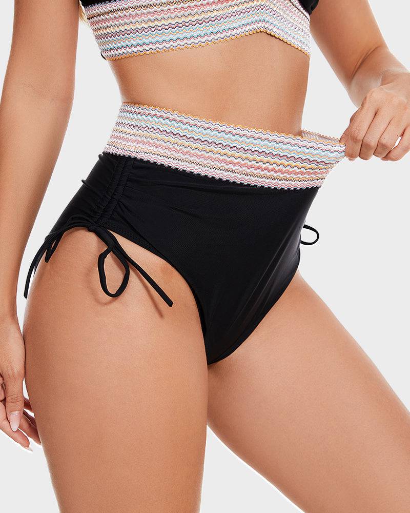 Image of Women's Halter High-Waisted Swimwear
