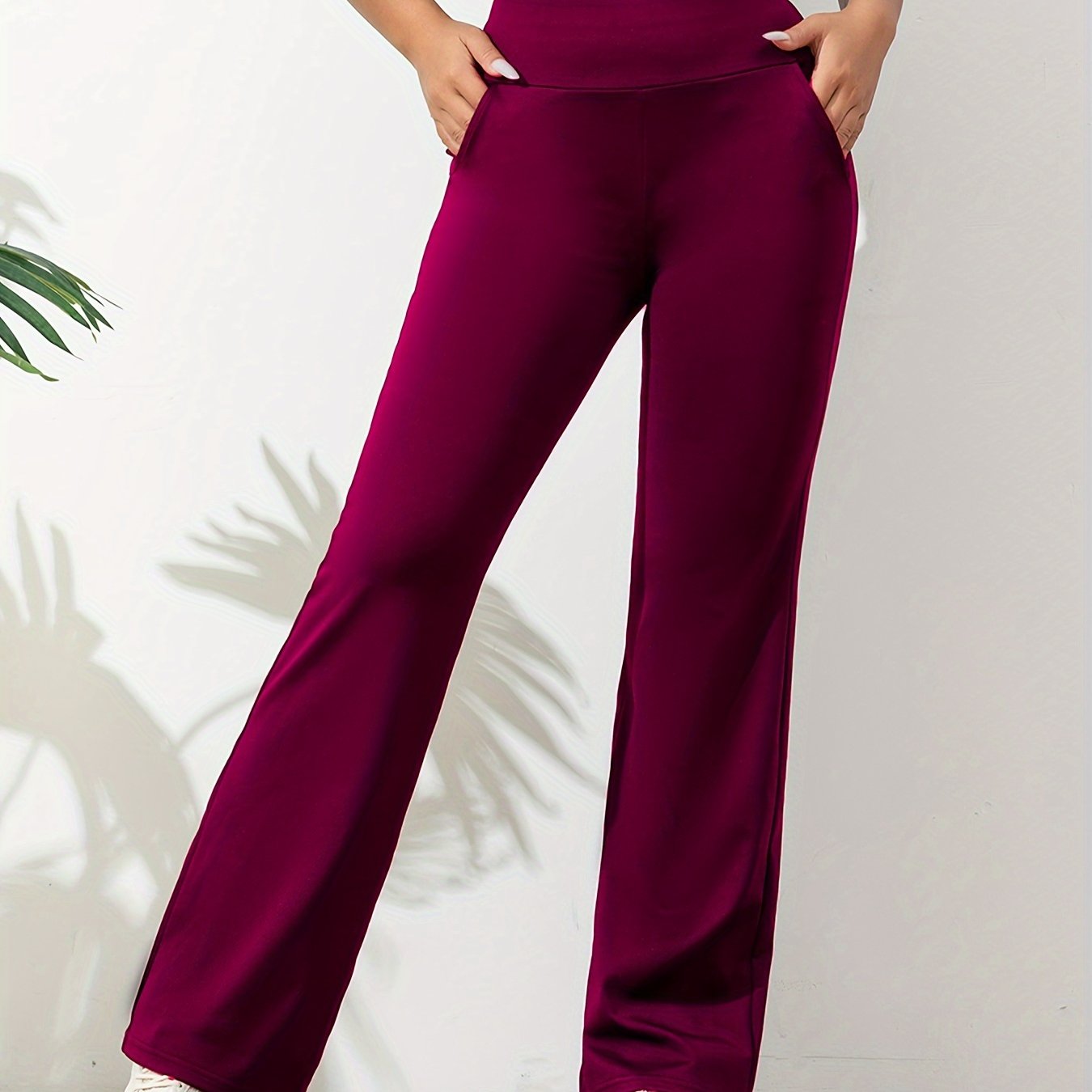 Image of Women's High Waisted Bootcut Pants
