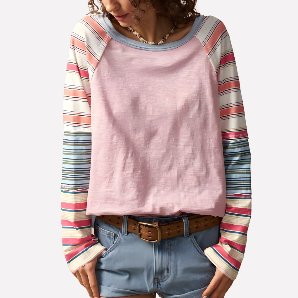 Image of Women's Long Sleeve Raglan Top