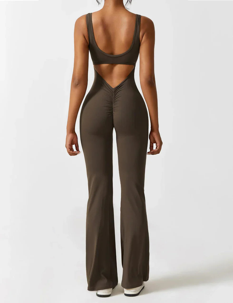 Image of Women's Open Back Active Jumpsuit