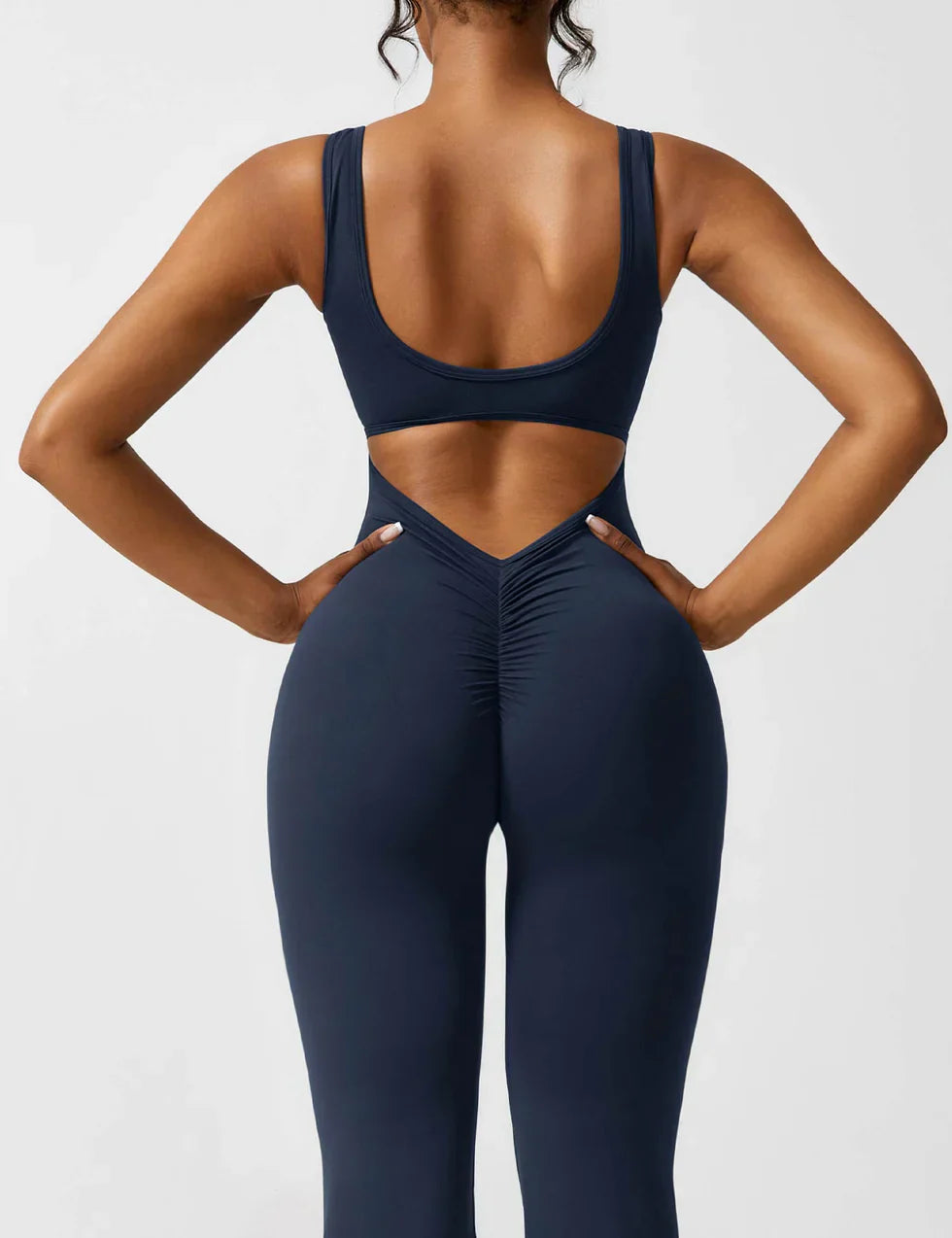 Image of Women's Open Back Active Jumpsuit