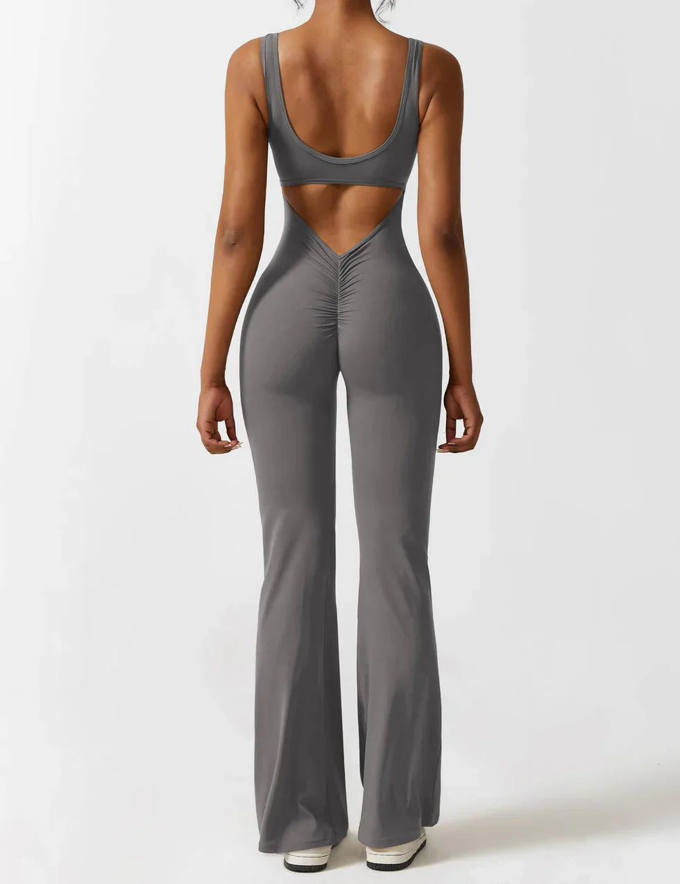 Image of Women's Open Back Active Jumpsuit