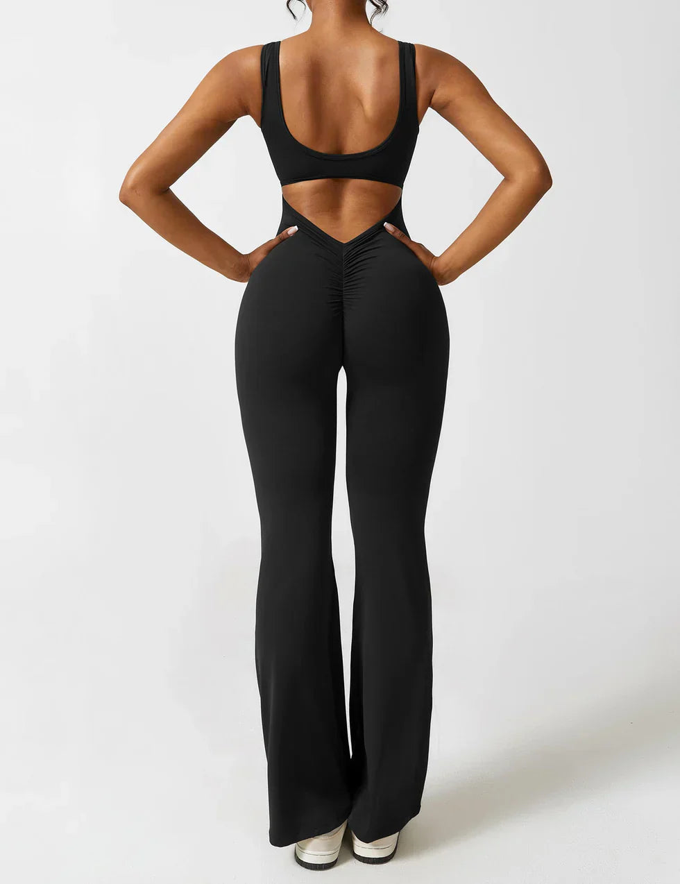 Image of Women's Open Back Active Jumpsuit