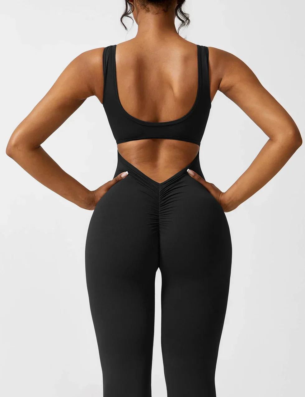 Image of Women's Open Back Active Jumpsuit