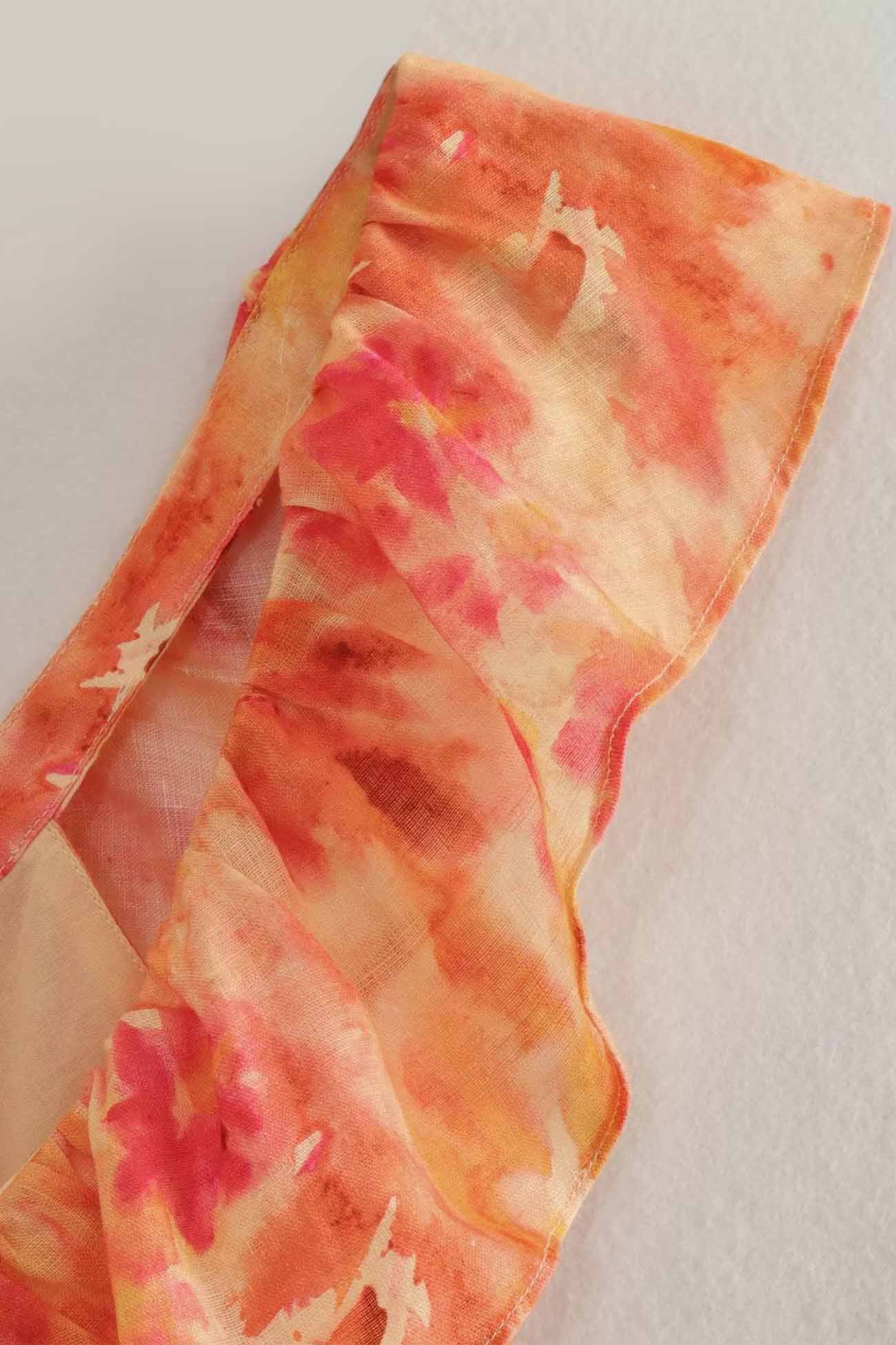 Image of Women's Ruffle Floral Summer Maxi Dress