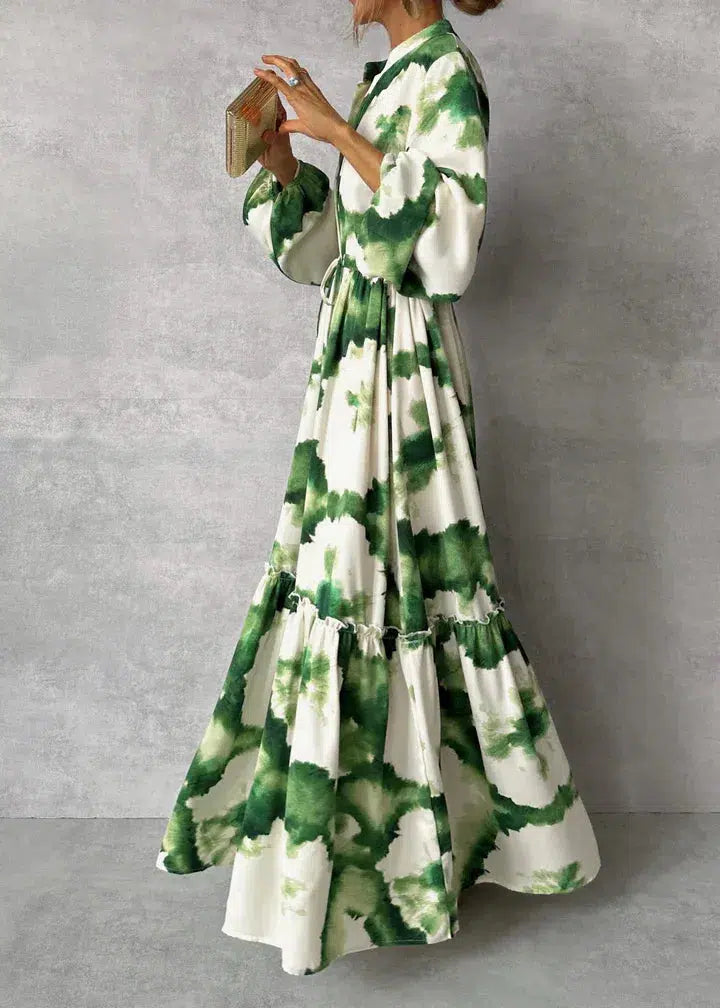 Image of Women's Tie Waist Maxi Dress