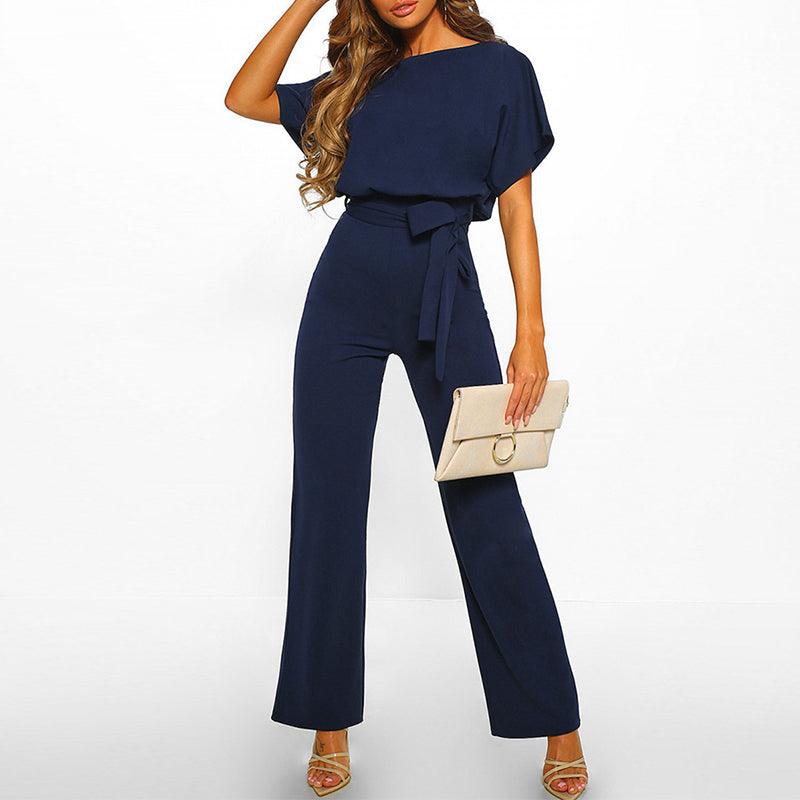 Image of Women's Tie Waist Wide Leg Set