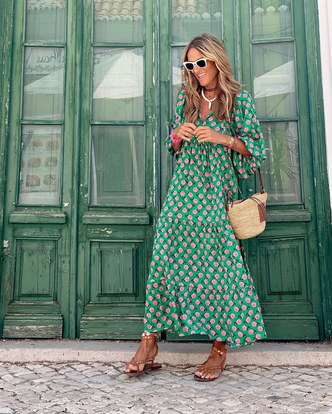 Image of Women's Tiered Summer Maxi Dress