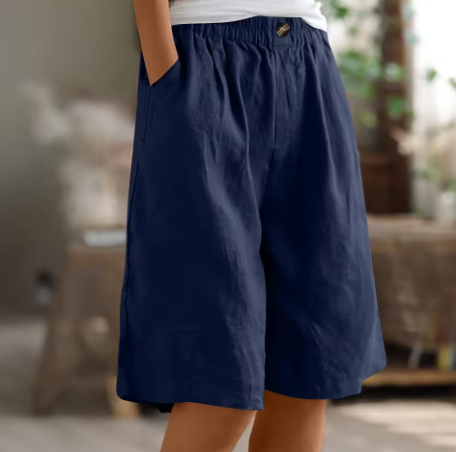 Image of Women's Wide Leg Casual Shorts